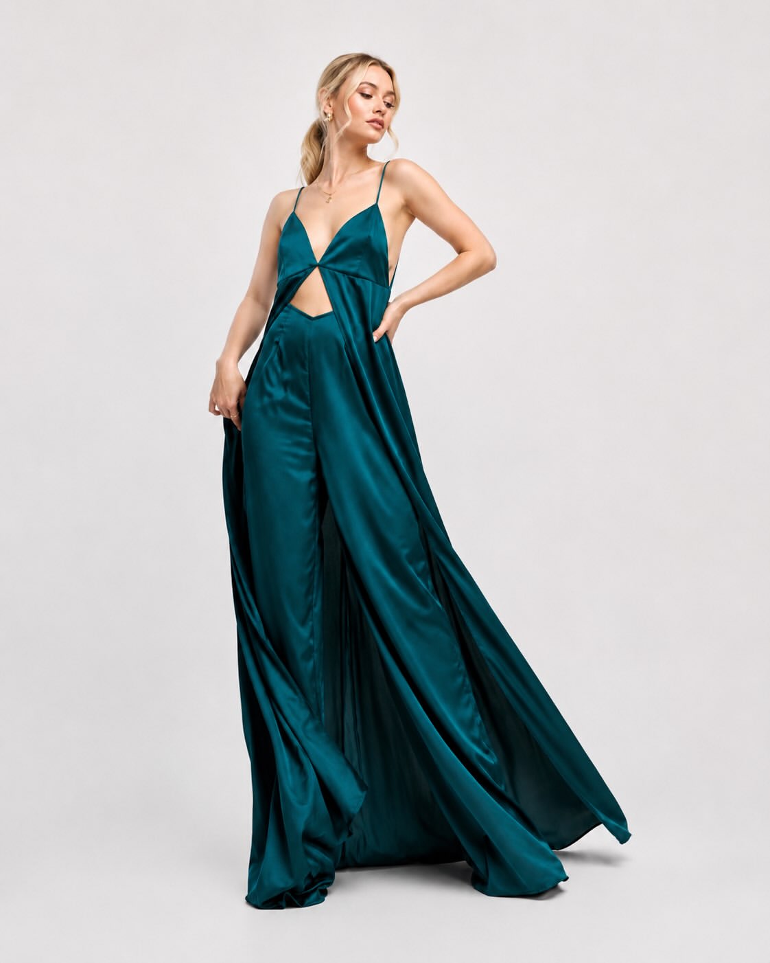پیراهن مجلسی ساتن ASOS تک‌سایز